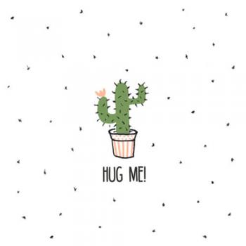 Hug me - Servietten 25x25 cm