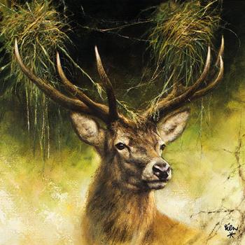 Proud Deer - Servietten 33x33 cm