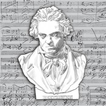 Beethoven - Servietten 33x33 cm