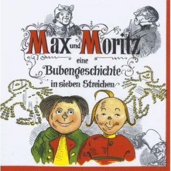 Max & Moritz - Servietten 33x33cm