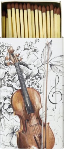 Bella Musica Geige Zündhölzer Streichhölzer