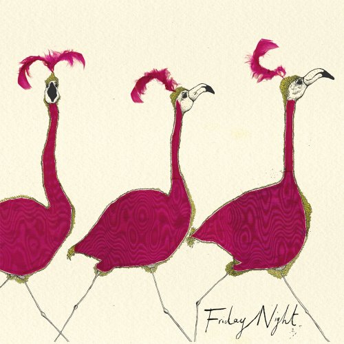 Flamingo friday night Servietten 33x33 cm