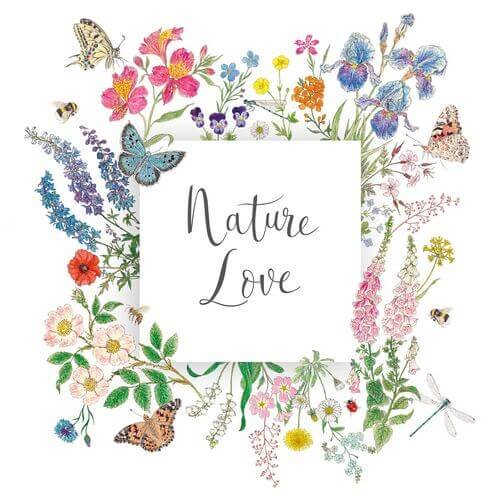 Nature Love Blumenwiese Servietten 33x33 cm