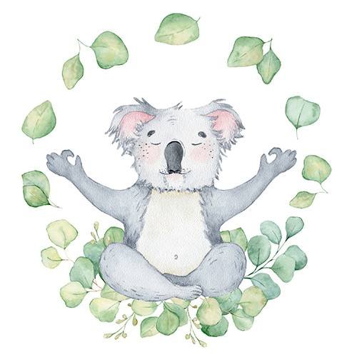 Serviette Koalabär von Fasana