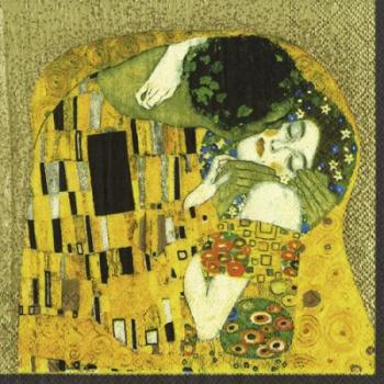 Der Kuss von Klimt Servietten 33x33cm