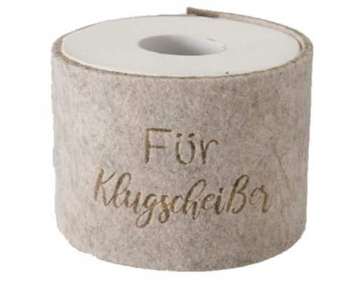 Toilettenpapier Banderole Für Klugscheißer