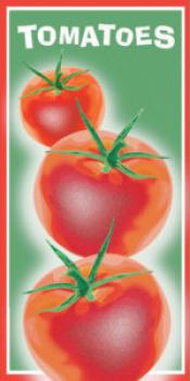 Tomatoes Buffetservietten 8,25x16,5 cm