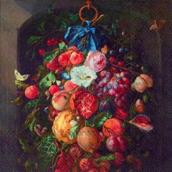 Fruits and flowers - Servietten 33x33 cm