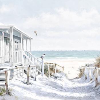 Beach Cabin | Strandhaus - Servietten 33x33 cm