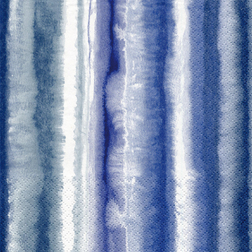 Batik dunkelblau - Servietten 33x33 cm