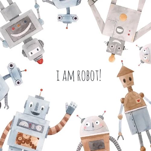 I Am Robot  - Servietten 33x33 cm
