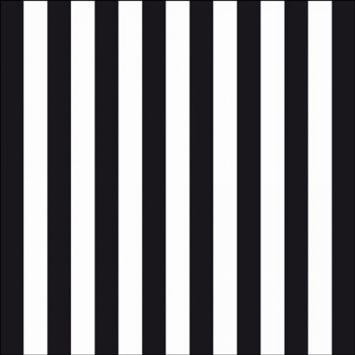 Stripes Black - Servietten 33x33 cm