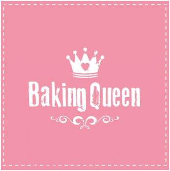 Baking Queen pink - Servietten 33x33 cm