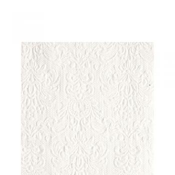 Elegance white - Servietten 25x25 cm