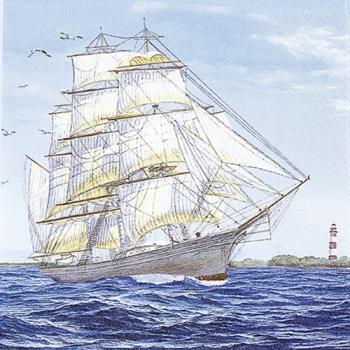 Sailing Ship - Servietten 33x33 cm