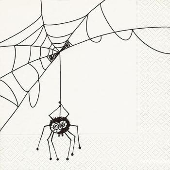 Spinnennetz - Servietten 33x33 cm